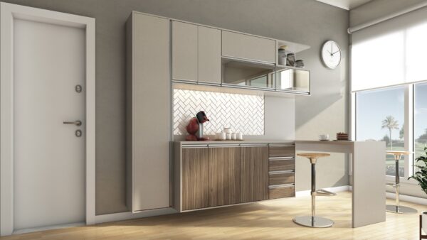 Cozinha Planejada A12 | 100% MDF: Conjunto de 10 Peças