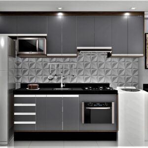 Cozinha Planejada A52 | 100% MDF: Conjunto de 11 peças
