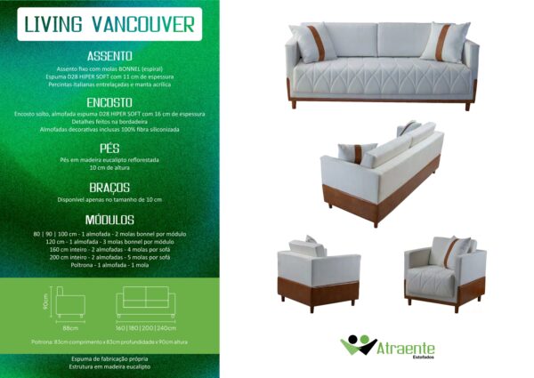 ESTOFADO LIVING VANCOUVER - Imagem 2