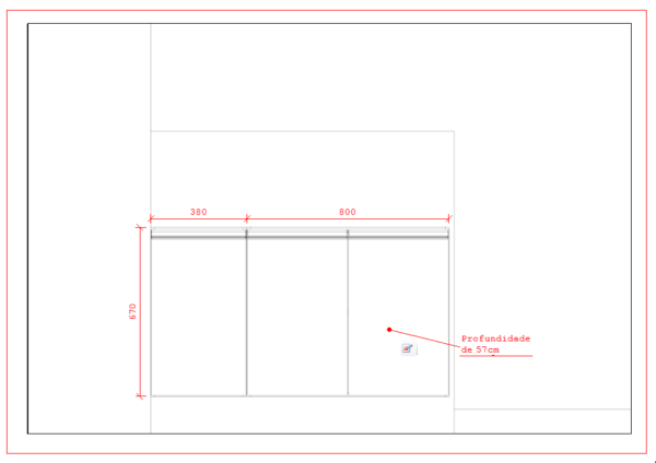 Cozinha Planejada A23 | 100% MDF: Conjunto de 6 Peças - Imagem 9