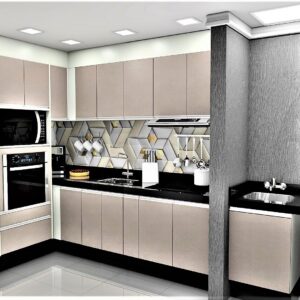 Cozinha Planejada A31 | 100% MDF: Conjunto de 6 Peças