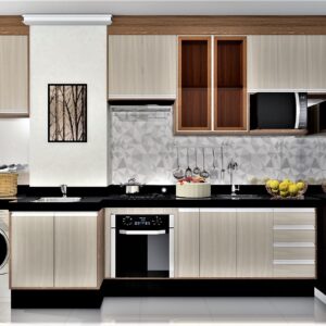 Cozinha Planejada A01 | 100% MDF: Conjunto de 11 Peças