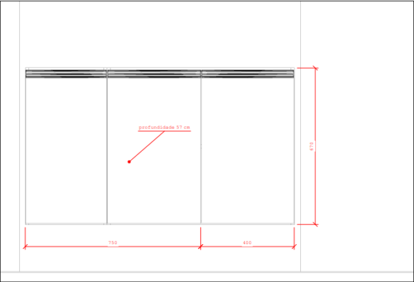 Cozinha Planejada A03 | 100% MDF: Conjunto de 8 Peças - Imagem 6