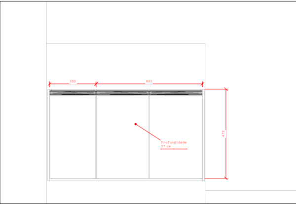 Cozinha Planejada A04 | 100% MDF: Conjunto de 11 Peças - Imagem 7