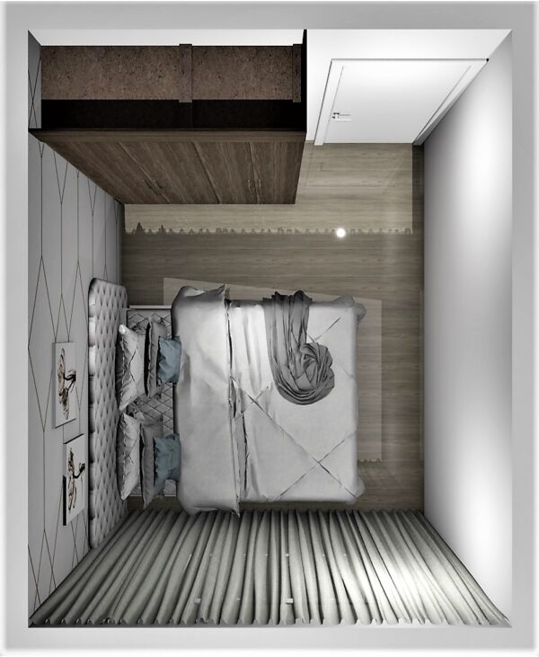 Guarda Roupa Casal 100% MDF Modulado A24 | 12 Portas de giro 9 gavetas - Imagem 4