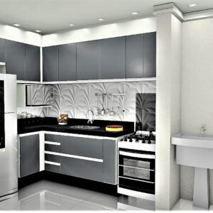Cozinha Planejada A32 | 100% MDF: Conjunto de 11 Peças