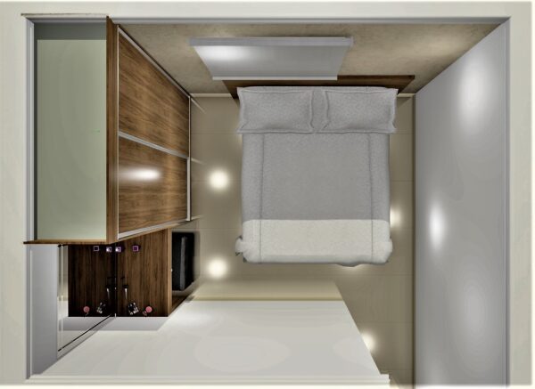 Dormitório Casal Planejado A 04 - Imagem 5