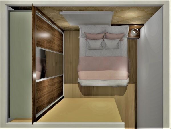 Dormitório Casal Planejado A 05 - Imagem 5