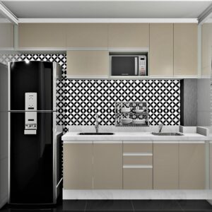 Cozinha Planejada A28 | 100% MDF: Conjunto de 9 Peças