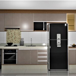 Cozinha Planejada A06 | 100% MDF: Conjunto de 16 Peças