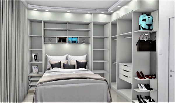 Dormitório de Casal Modulado A27 - Imagem 2