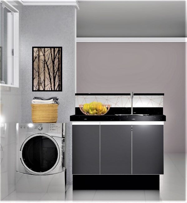 Cozinha Planejada A03 | 100% MDF: Conjunto de 8 Peças - Imagem 4
