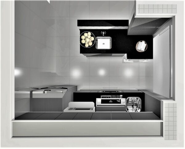 Cozinha Planejada A27 | 100% MDF: Conjunto de 9 Peças - Imagem 5