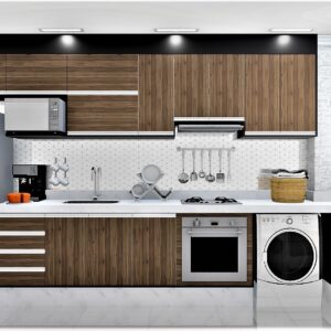 Cozinha Planejada A19 | 100% MDF: Conjunto de 12 Peças