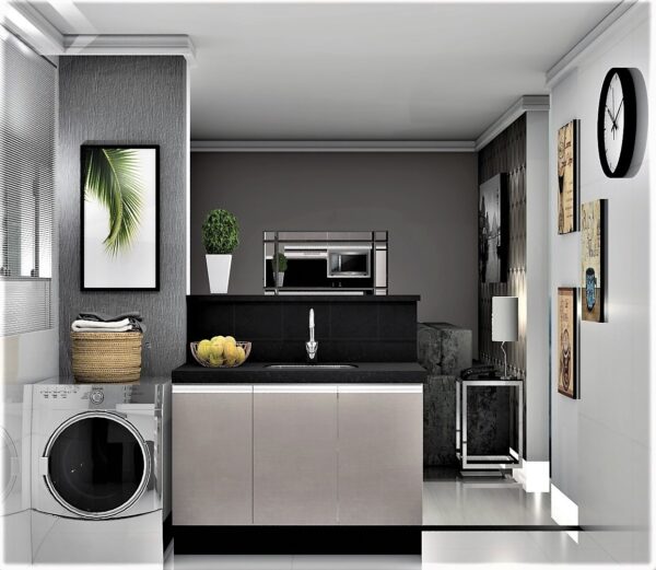 Cozinha Planejada A23 | 100% MDF: Conjunto de 6 Peças - Imagem 3