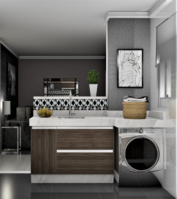 Cozinha Planejada A22 | 100% MDF: Conjunto de 9 Peças - Imagem 3
