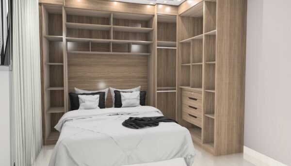 Dormitório de Casal Modulado A28 - Imagem 2