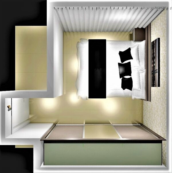 Dormitório Casal Planejado A 03 - Imagem 4