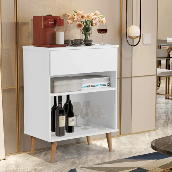 Buffet 1 Gaveta Pés Palito Retrô Bia