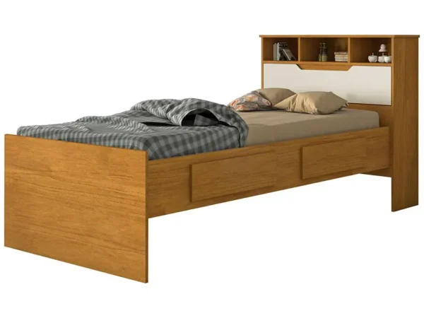 Cama Solteiro Baú Ravena - Imagem 2