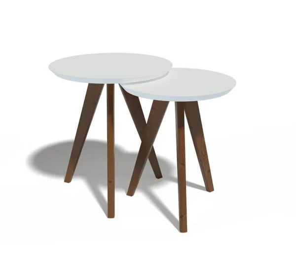 CONJUNTO DE MESA CLASSIC LATERAL REDONDA - Imagem 5