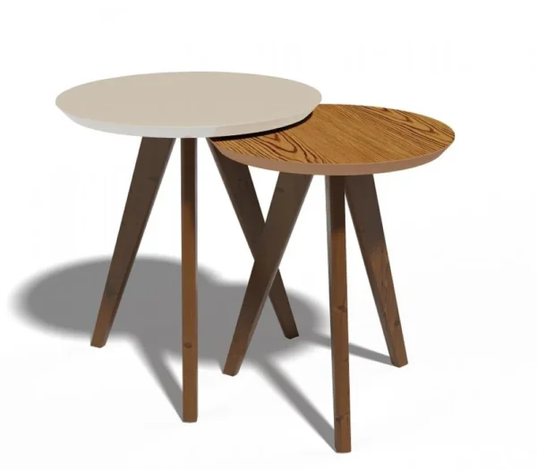 CONJUNTO DE MESA CLASSIC LATERAL REDONDA - Imagem 3