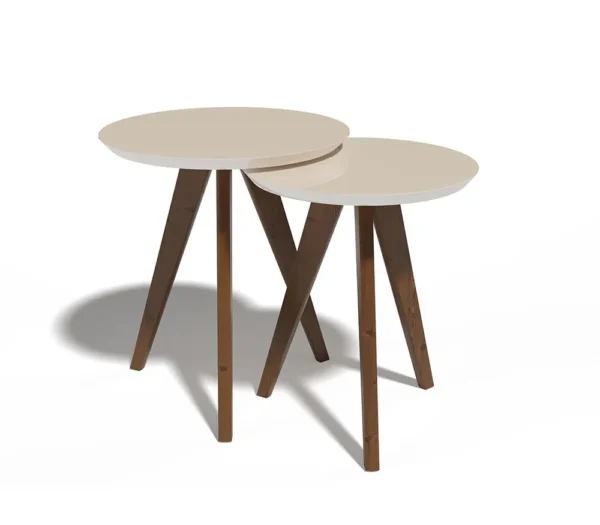 CONJUNTO DE MESA CLASSIC LATERAL REDONDA - Imagem 2