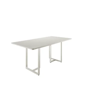 MESA ARCADIA 1.6 COM PÉS EM ALUMINIO
