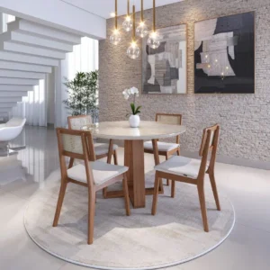 Mesa Wood redonda 1.2