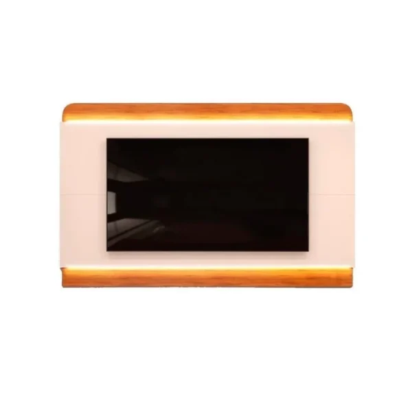 Rack Bancada com Painel para Tv até 75 Polegadas Nadine Led e Nichos - Imagem 2