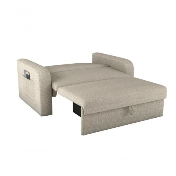 Sofá Cama com Baú 2 Lugares Daiane Mllenium Matrix - Imagem 3
