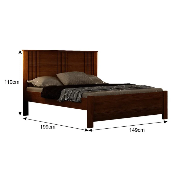 Cama Casal Milano, para Colchão no Tamanho 1,38x1,88 Cm - Imagem 4