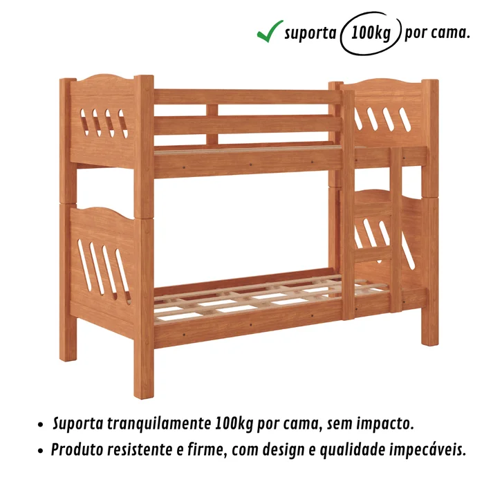 Beliche Pérola Reforçada Vira Duas Camas até 120kg - Imagem 7