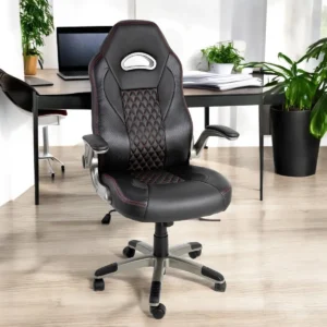 Cadeira De Escritório Presidente Ergonômica Premium Gamer