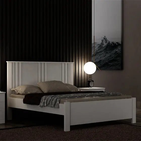 Cama Casal Milano, para Colchão no Tamanho 1,38x1,88 Cm - Imagem 6