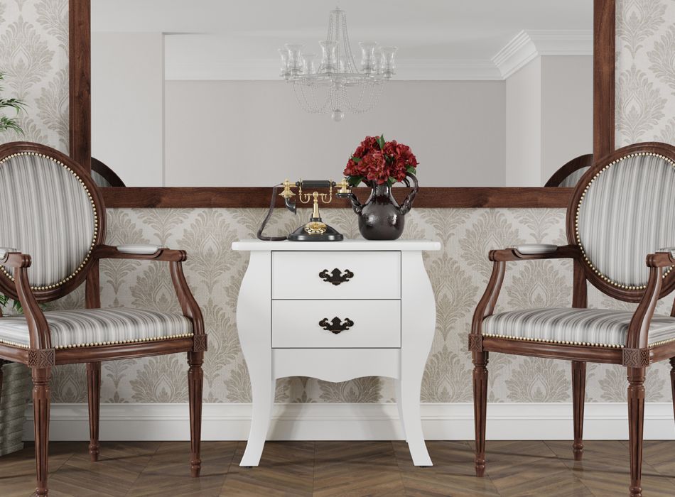 Criado Mudo Retrô Bombê Premier