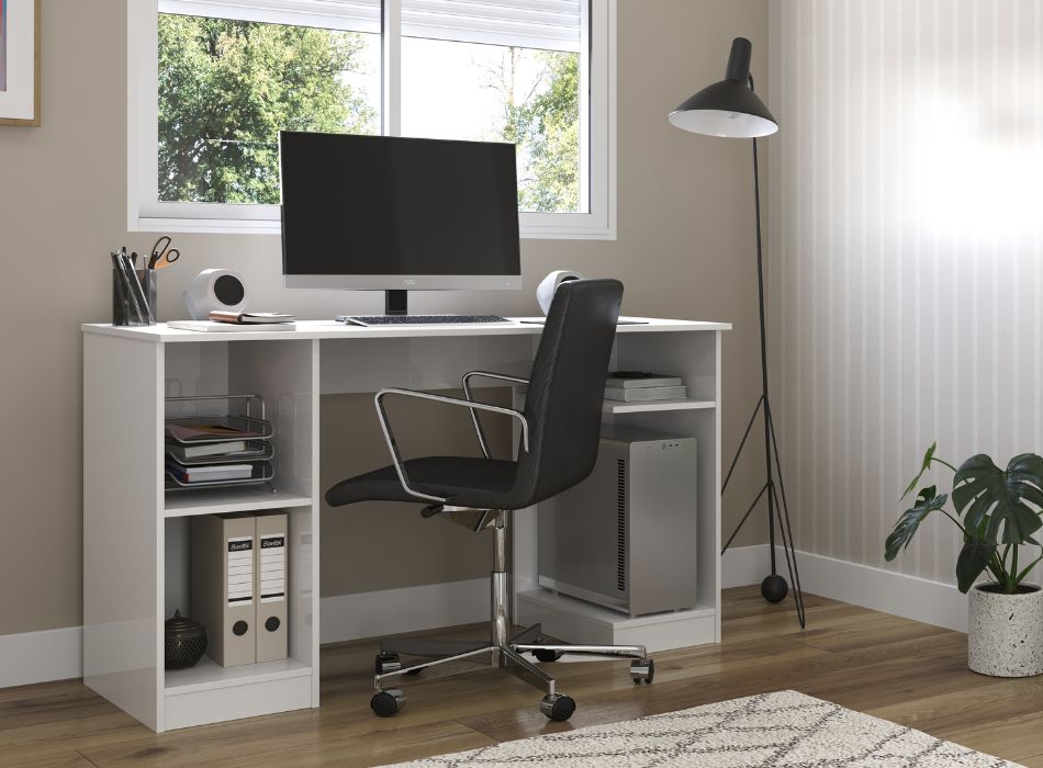 Escrivaninha Mesa Computador 136cm Encanto - Imagem 3