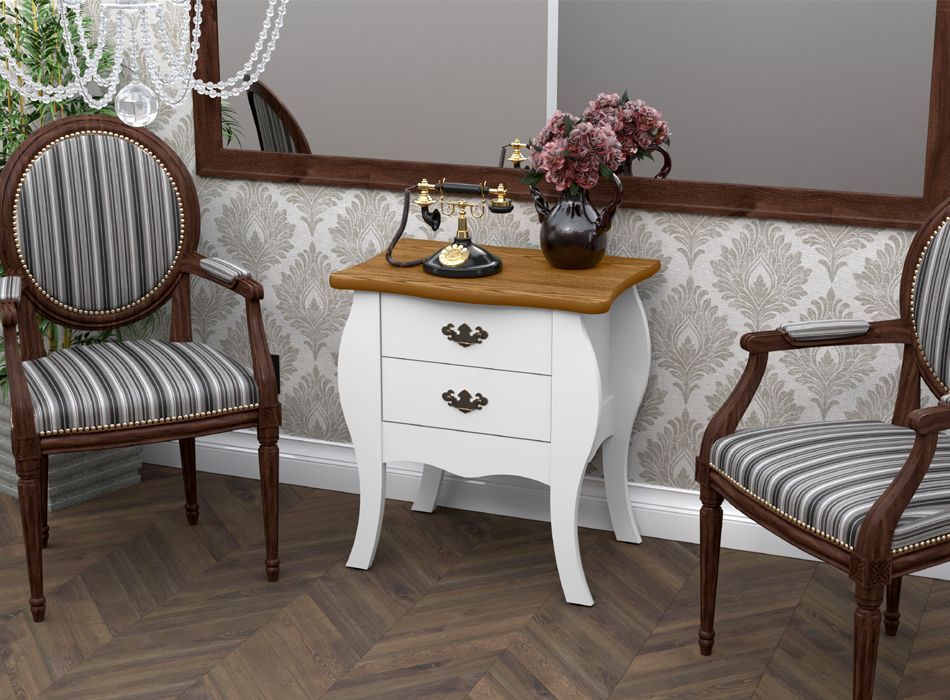 Criado Mudo Retrô Bombê Premier - Imagem 3