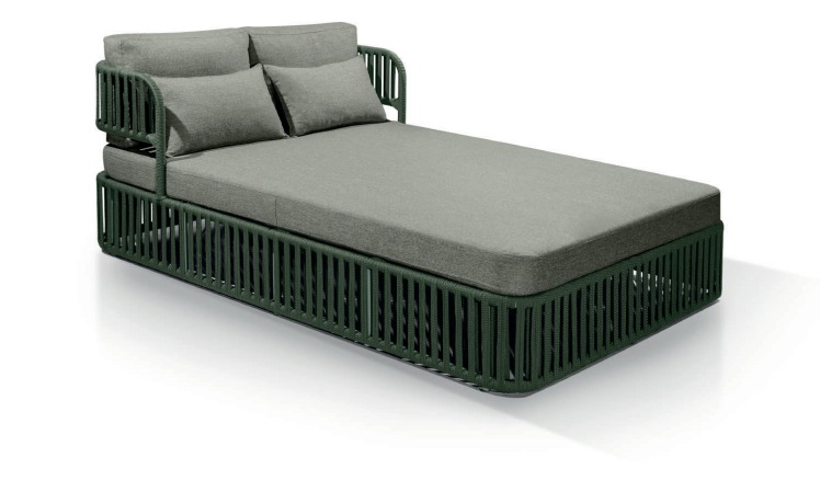 Chaise em Corda Náutica e Alumínio Área Externa- HAVANA