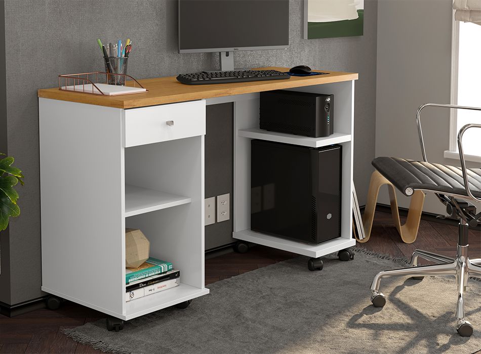Mesa Para Computador 125cm Gaveta Million - Imagem 4