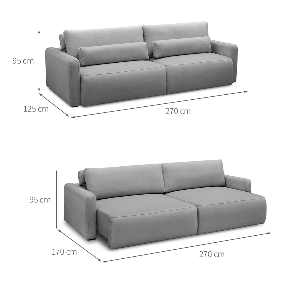 Sofá Siena 4 Lugares Retrátil e Reclinável - Imagem 5