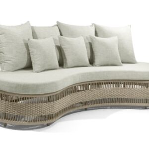 Sofá Orgânico em Corda Náutica e Estofado - ODHARA