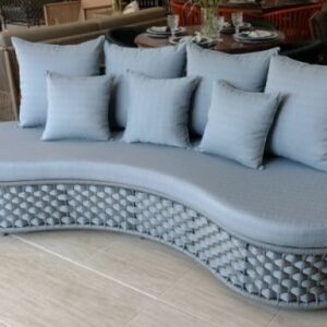 Sofá Orgânico em Tricô DUNA, Náutico e Estofado