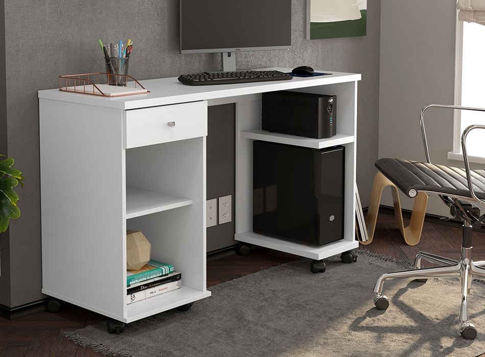 Mesa Para Computador 125cm Gaveta Million - Imagem 3
