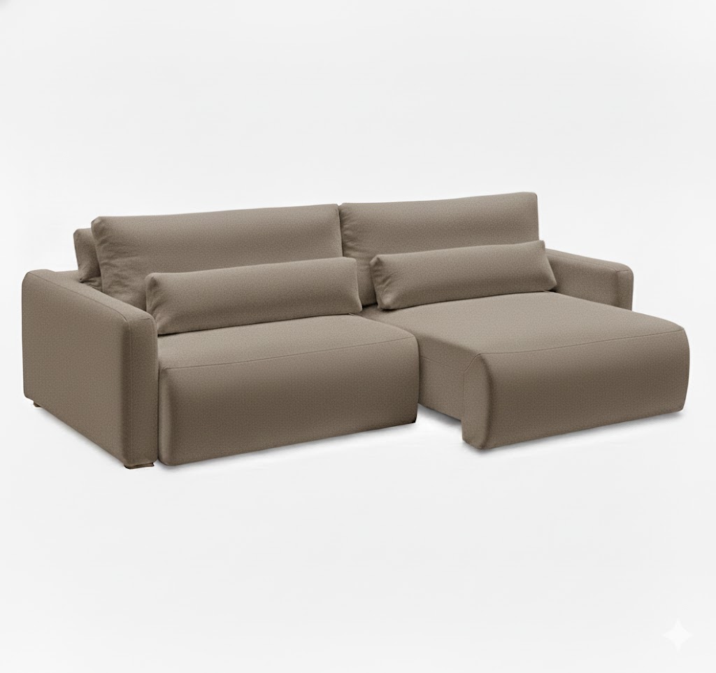 Sofá Siena 4 Lugares Retrátil e Reclinável - Imagem 13