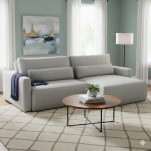 Sofá Siena 4 Lugares Retrátil e Reclinável