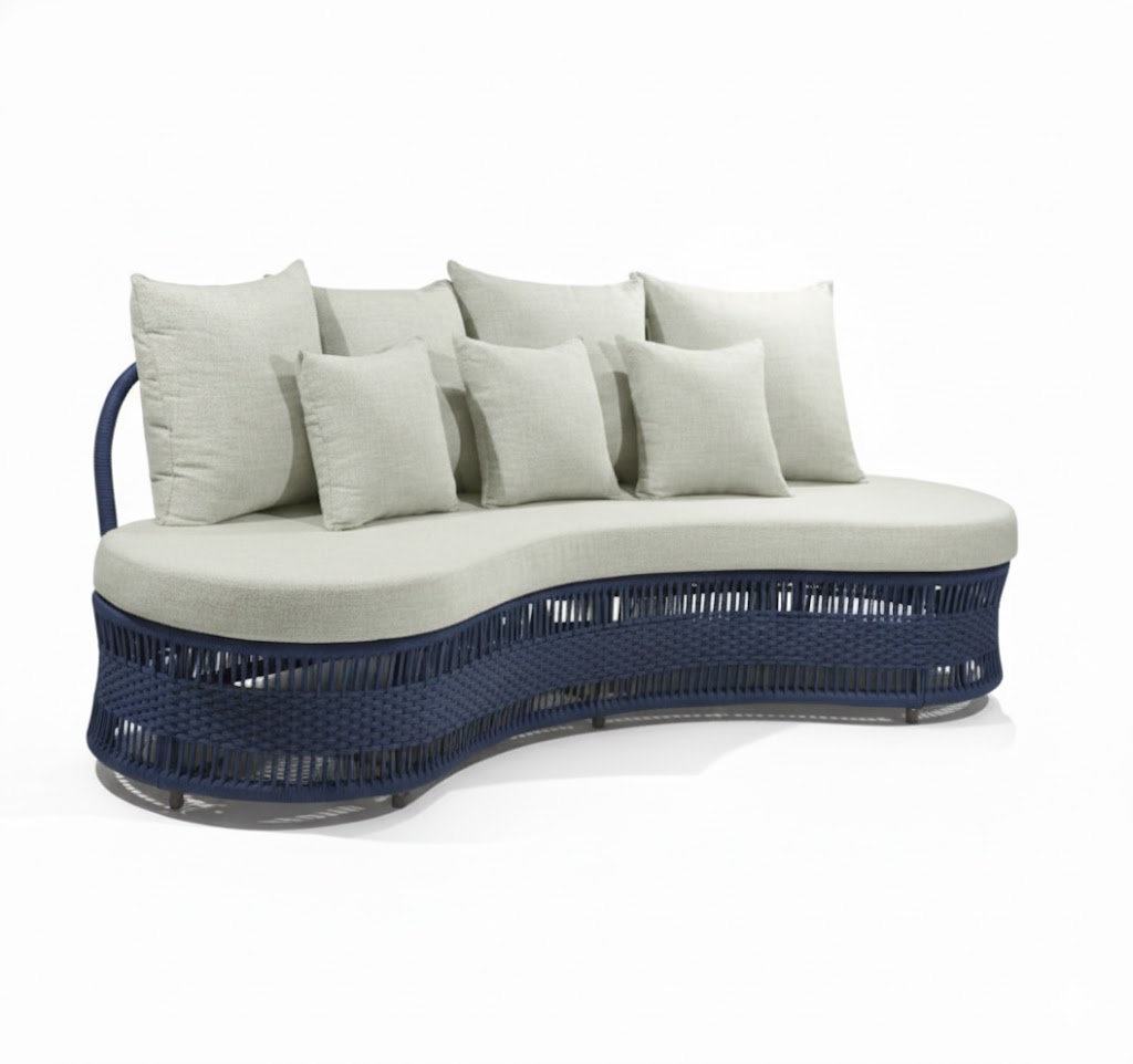 Sofá Orgânico em Corda Náutica e Estofado - ODHARA - Imagem 8