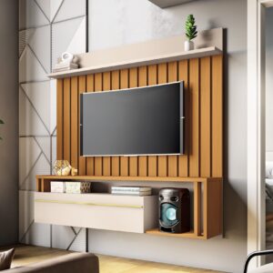 Painel Bancada Suspensa Self 1.60 para TVs até 55 Polegadas 100% MDF