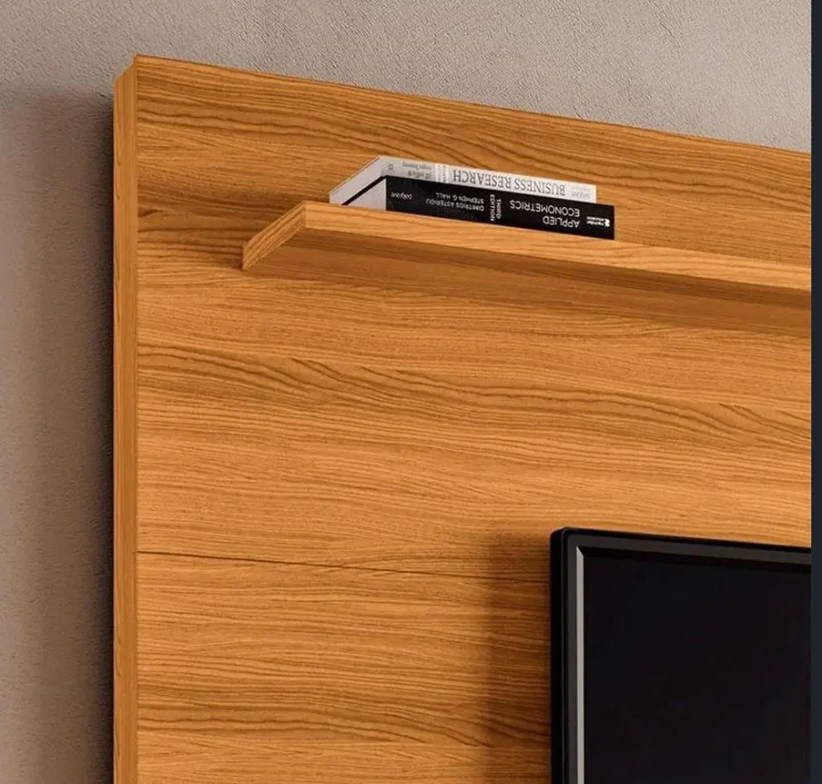Estante Home 1.80 Theater Ambiente Bold 02 portas 100% MDF - Imagem 2
