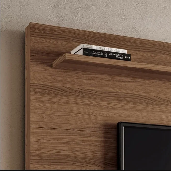 Estante Home 1.80 Theater Ambiente Bold 02 portas 100% MDF - Imagem 6